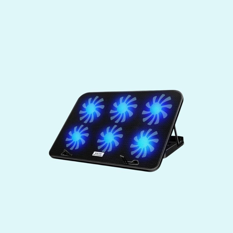 Refroidisseur pour PC Portable Gaming 12-16" - Double Ventilateurs USB Silencieux - Vitesse Réglable – Image 2