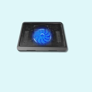 Base de refroidissement universelle pour PC portable, ventilateur silencieux à fort débit pour tablettes – Compatible avec ordinateurs de 14 à 17 pouces