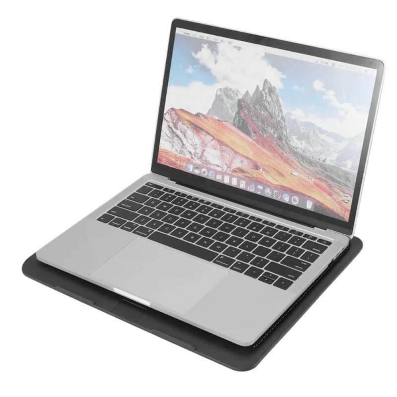 Base de refroidissement universelle pour PC portable, ventilateur silencieux à fort débit pour tablettes – Compatible avec ordinateurs de 14 à 17 pouces – Image 5